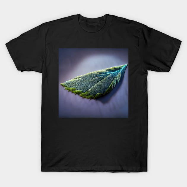 green leaf 3 T-Shirt by heartyARTworks